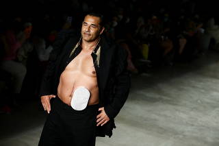Walerio Araujo show at Sao Paulo Fashion Week