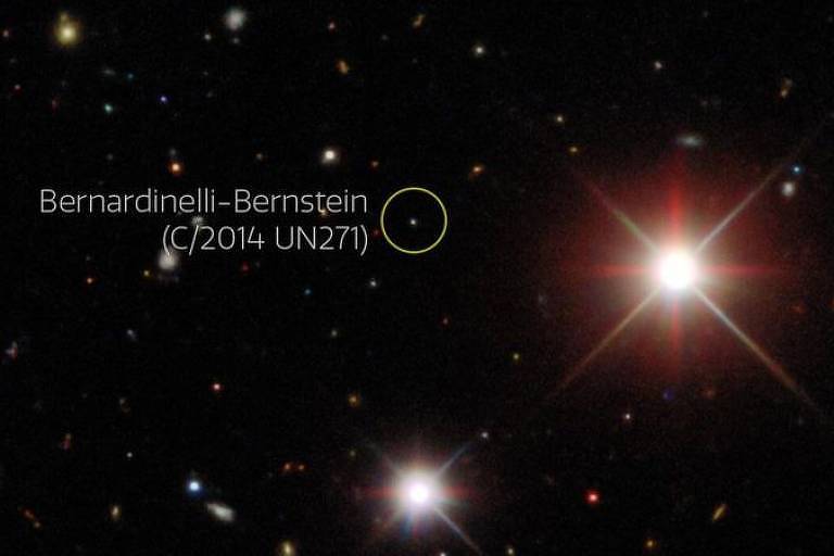 Rebatizado com o nome Bernardinelli-Bernstein, o cometa deve chegar no ponto mais próximo do Sol em janeiro de 2031
