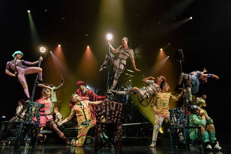 'Bazzar', espetáculo do Cirque du Soleil