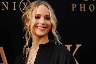 FILE PHOTO: Actor Jennifer Lawrence poses at the premiere for the film 
