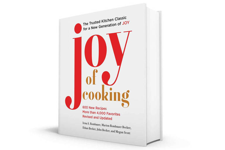 capa do livro clássico "Joy of Cooking", muito popular no mundo todo, porém nunca publicado no Brasil.