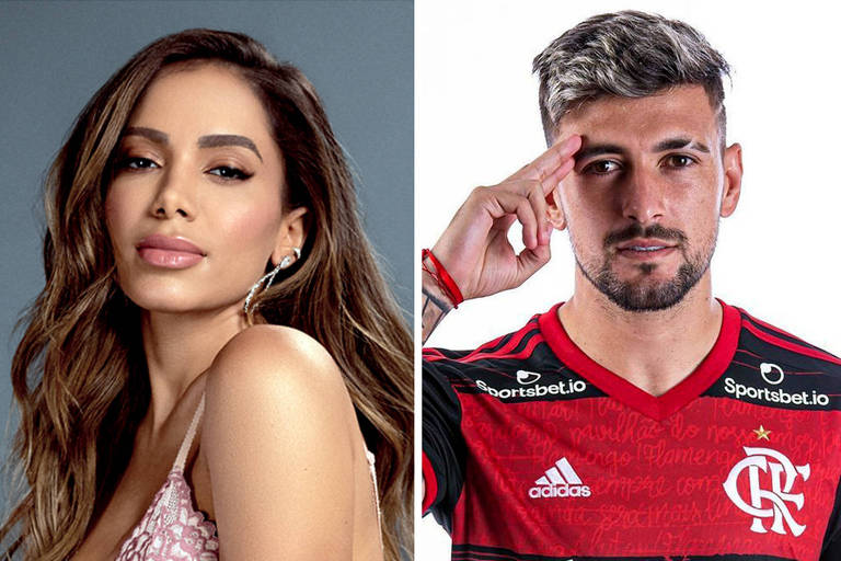 Anitta demonstra interesse em Arrascaeta, do Flamengo: 'É solteiro?'