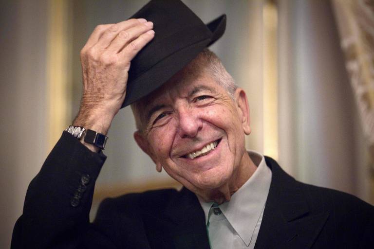 O cantor e escritor Leonard Cohen
