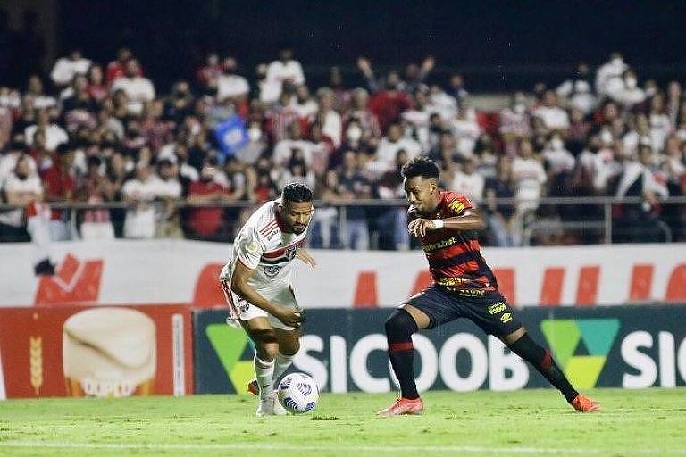 São Paulo vence Sport e dá passo importante contra o rebaixamento