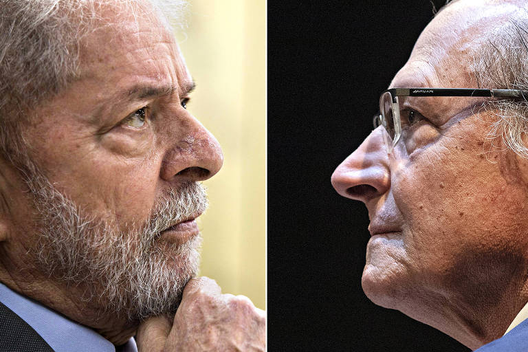 O ex presidente Lula e o ex-governador Geraldo Alckmin