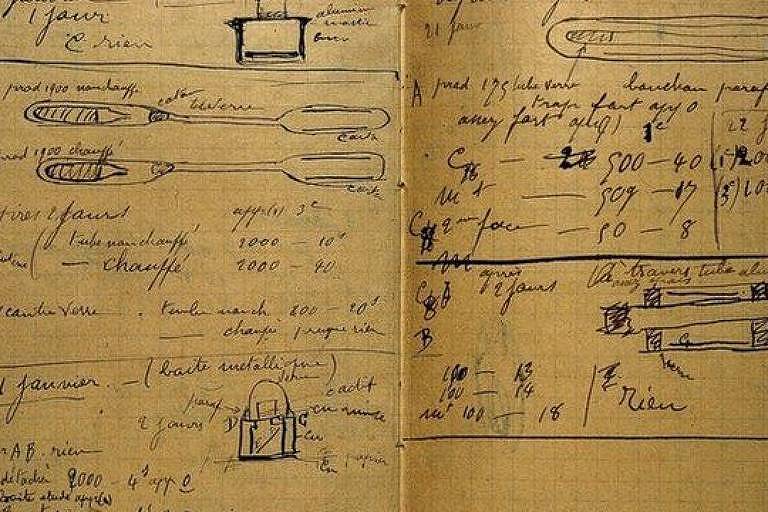 Marie Curie: as anotações da cientista que ficarão guardadas em caixas de chumbo por 1.500 anos