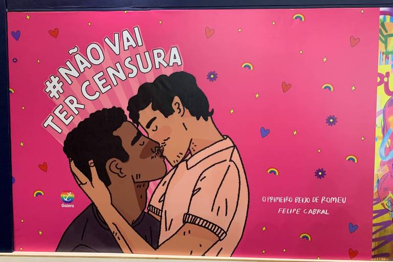 'O Primeiro Beijo de Romeu', escrito por Felipe Cabral, é destaque no estande da Galera Record na Bienal do Livro do Rio de Janeiro