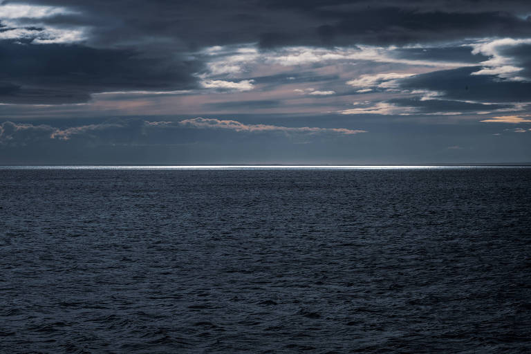 Imagem do oceano atlântico