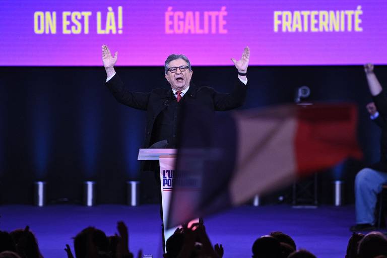 Jean-Luc Melenchon obteve 19,6% dos votos no primeiro turno da última eleição presidencial francesa, vencida por Emmanuel Macron.