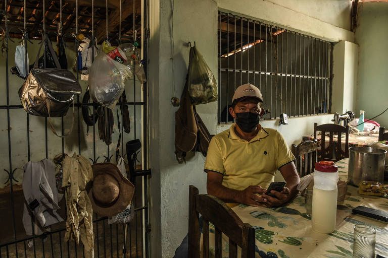 O agricultor Adailson Gerson de Brito, 45, que lamenta o enfraquecimento do programa federal de cisternas