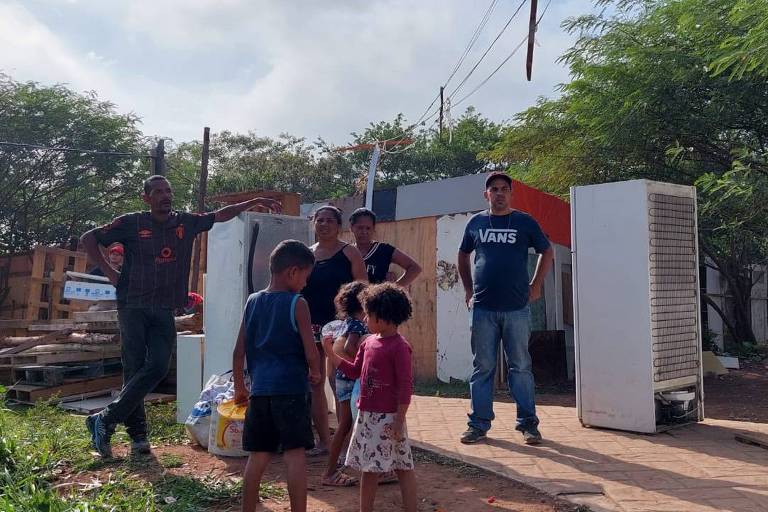 Dos cerca de mil moradores despejados, 37% são crianças e 5% adolescentes