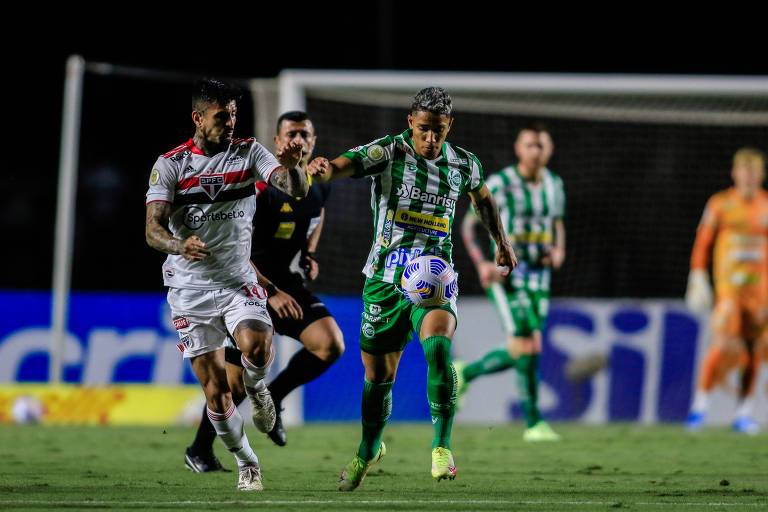 São Paulo e Juventude em jogo válido pela 37ª rodada do Campeonato Brasileiro, no Morumbi