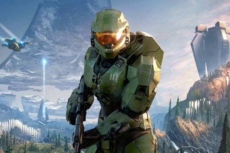 Game 'Halo Infinite' arrisca novo modelo e aprende com o passado, diz chefe da 343