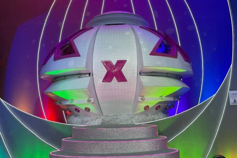 Confira a nave da Xuxa reconstituída para homenagem do Prêmio Multishow