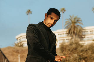 The actor Riz Ahmed in Santa Monica, Calif., Jan. 12, 2021. (Ryan Lowry/The New York Times)
