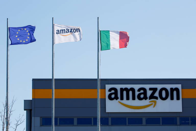 Itália multa Amazon em 1,1 bilhão de euros por abuso de domínio de mercado