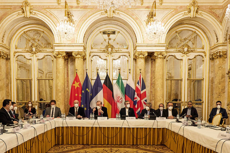 Diplomatas de Irã, Reino Unido, China, Alemanha, Rússia e França retomam negociações em Viena para reavivar acordo nuclear