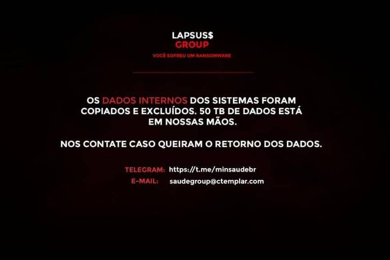 Lapsus$: quem é o grupo hacker e como ele opera - 12/04/2022 - Tec