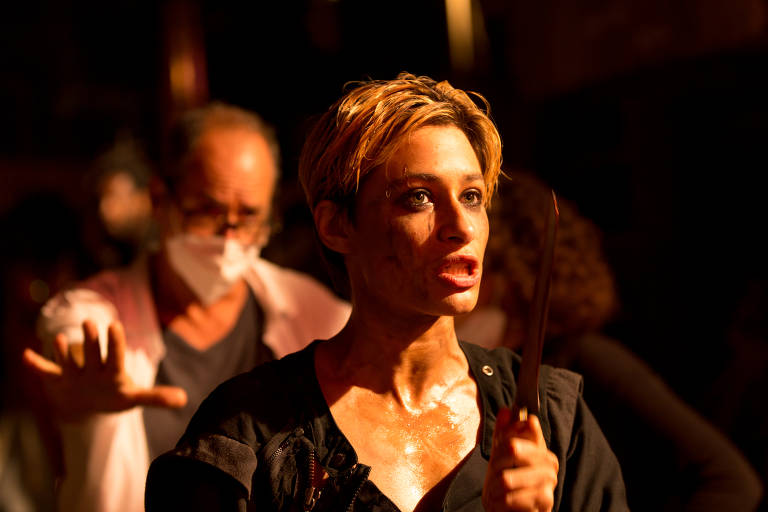 A atriz Luisa Arraes, que interpreta Diadorim em "Grande Sertão"