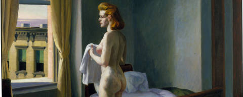 'Morning in a City', pintura de Edward Hopper de 1944