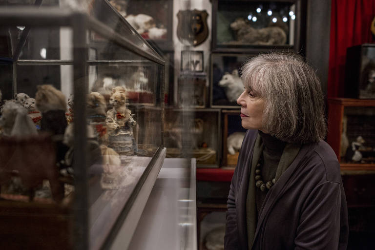 Anne Rice no Morbid Anatomy Museum, em Nova York, em novembro de 2016