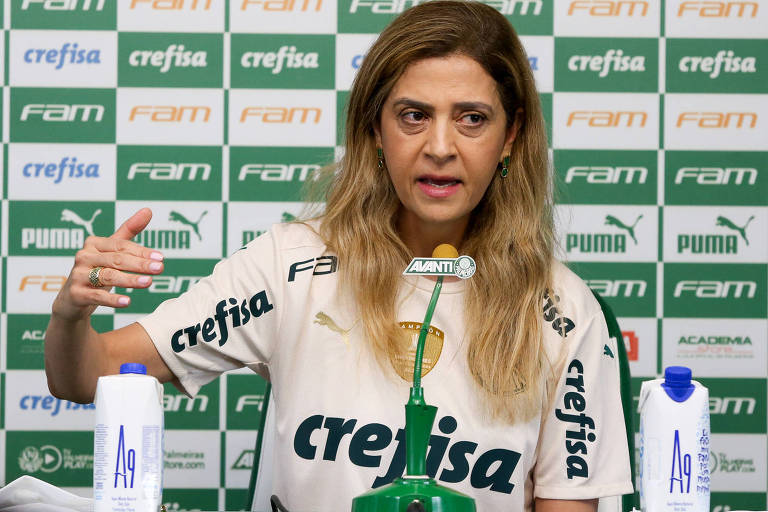 Palmeiras: Leila Pereira dá palestra na Globo em evento do esporte e se declara para a emissora