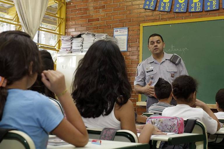 Proerd se tornou obrigatório nas escolas estaduais de São Paulo em 2019