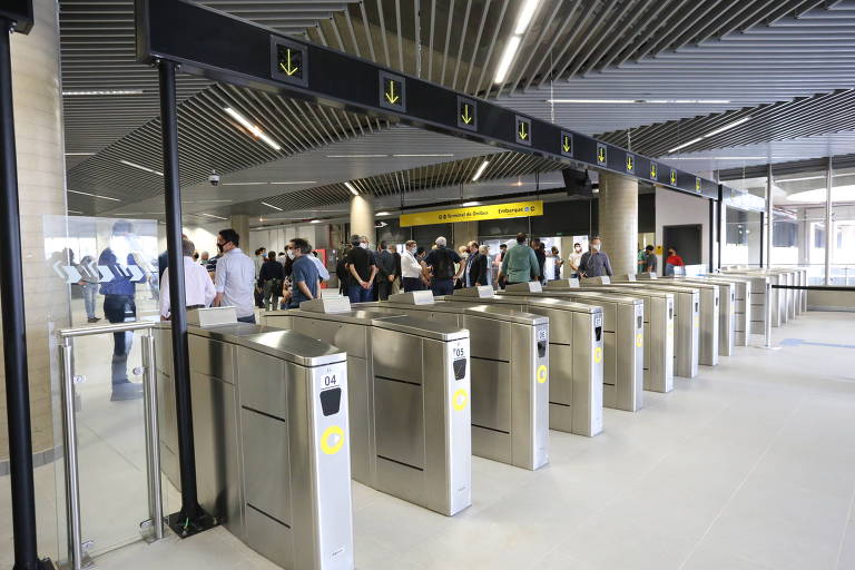 Nova estação do Metrô de SP é aberta, mas inicialmente funciona só 3 horas por dia