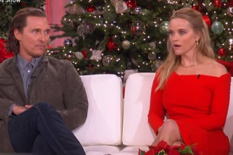 Matthew McConaughey choca Reese Witherspoon ao contar que teve crush por ela