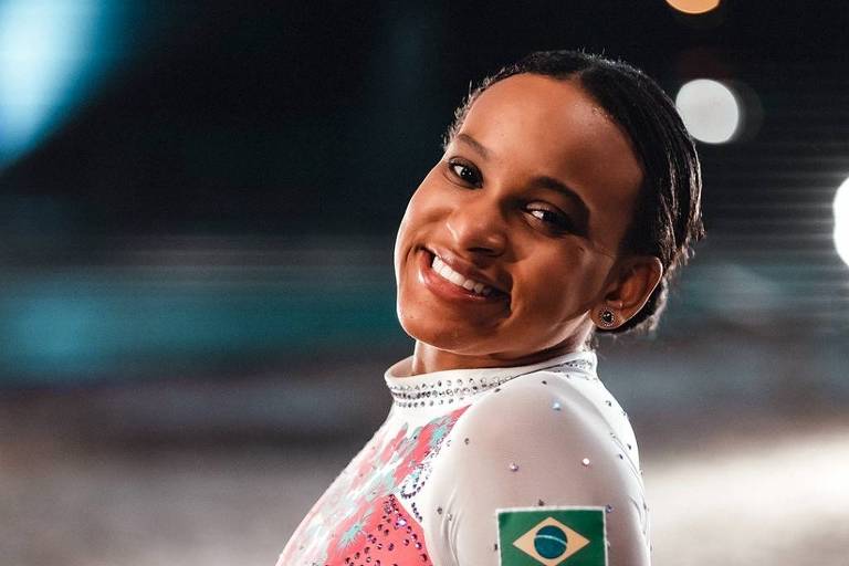 Rebeca Andrade será a protagonista de um clipe produzido para o último Esporte Espetacular de 2021