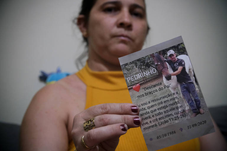 Angelita Gonçalves, 38, perdeu o irmão Pedro Alexandrino Filho, 34, que tentou fazer a travessia do México para os EUA