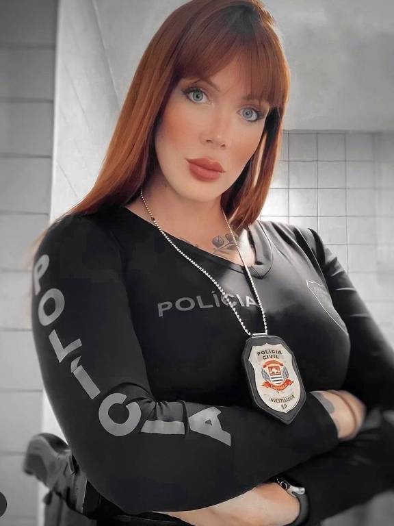 Paula Barreira é investigadora da Polícia Civil de São Paulo e tem um perfil no Instagram com cerca de 87 mil seguidores