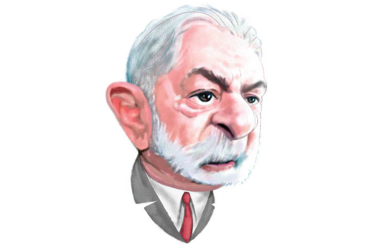 Caricature presidenciáveis Mercado - Lula