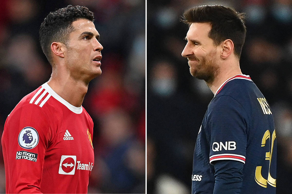 Cristiano Ronaldo e Messi: os números de dois gênios do futebol