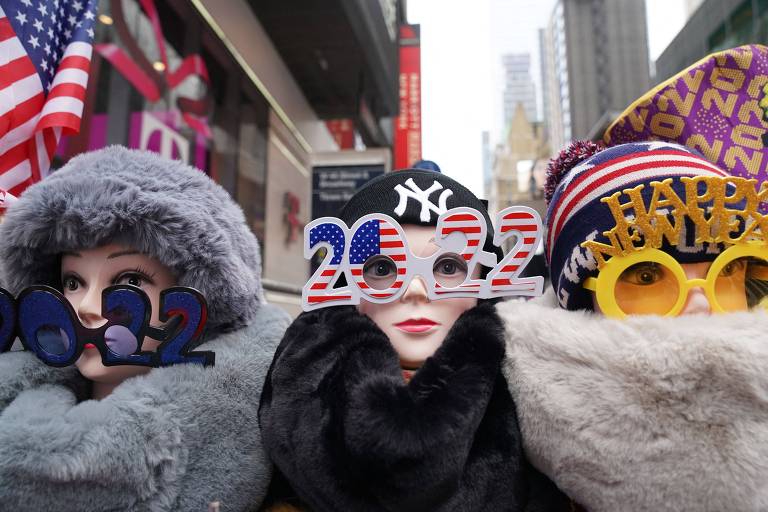 Ano-Novo na Times Square espelha angústia dos EUA frente a pandemia sem fim