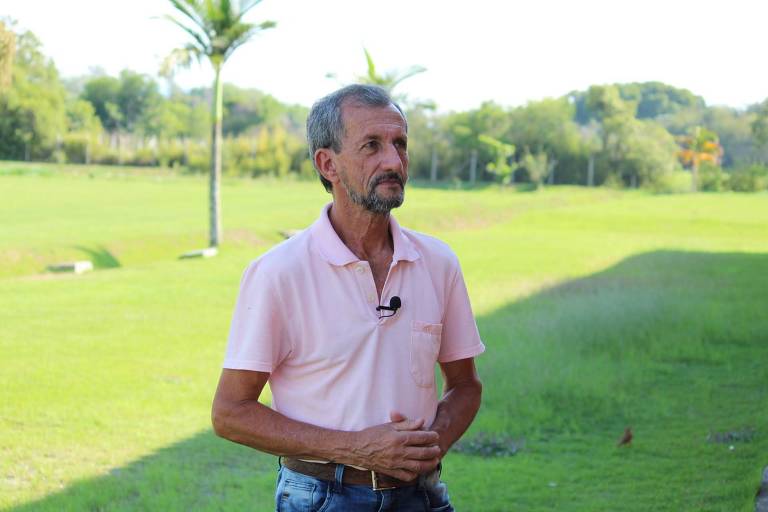 O filósofo Geraldo Márgelo de Oliveira, o Dado, que deixou a presidência do Manthiqueira para se tornar treinador da equipe