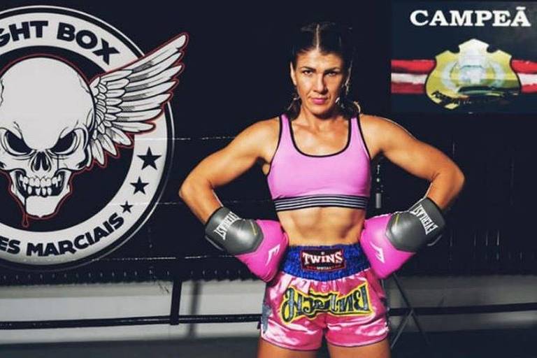 A lutadora Monique Piske, de 32 anos, morreu vítima de infarto