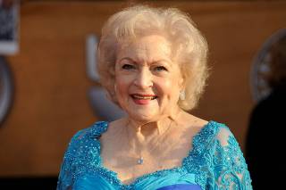 FILE PHOTO: Lifetime Achievement honouree Betty White arrives at the 16th annual Screen Actors Guild Awards in Los Angeles