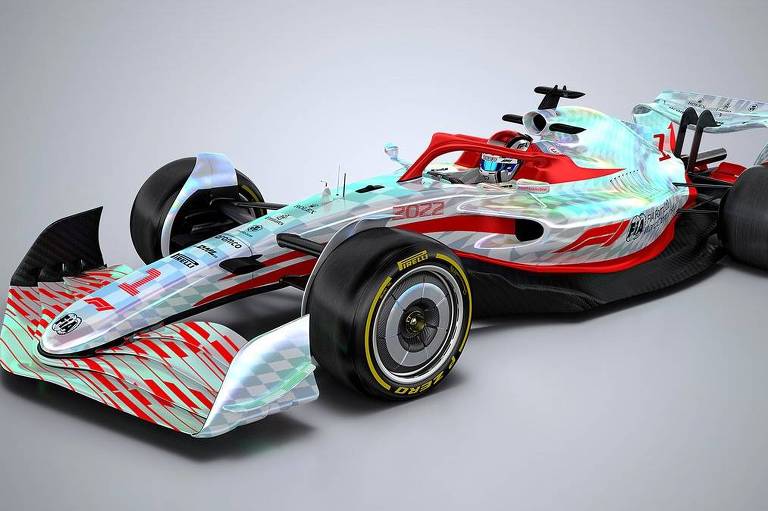 Carro da F1 para a temporada de 2022