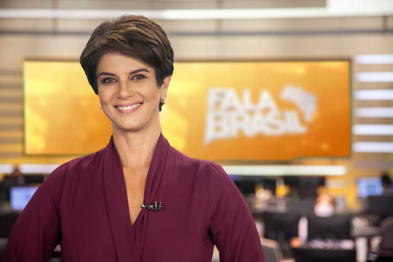 Mariana Godoy, apresentadora do Fala Brasil, está com Covid