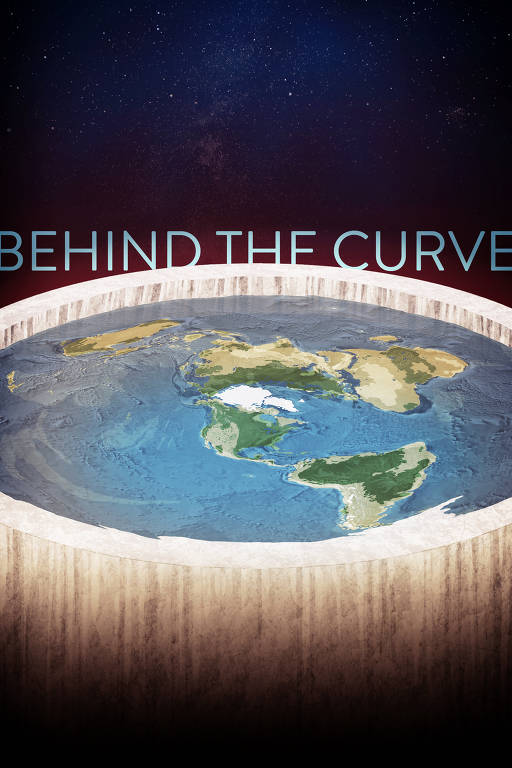 Cartaz de 'A Terra É Plana', documentário sobre terraplanistas