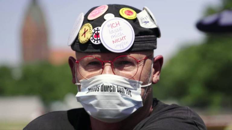 Cena do documentário 'A Conspiração Antivacina'