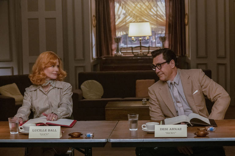 Nicole Kidman e Javier Bardem em cena do filme 'Being the Ricardos', disponível no Amazon Prime