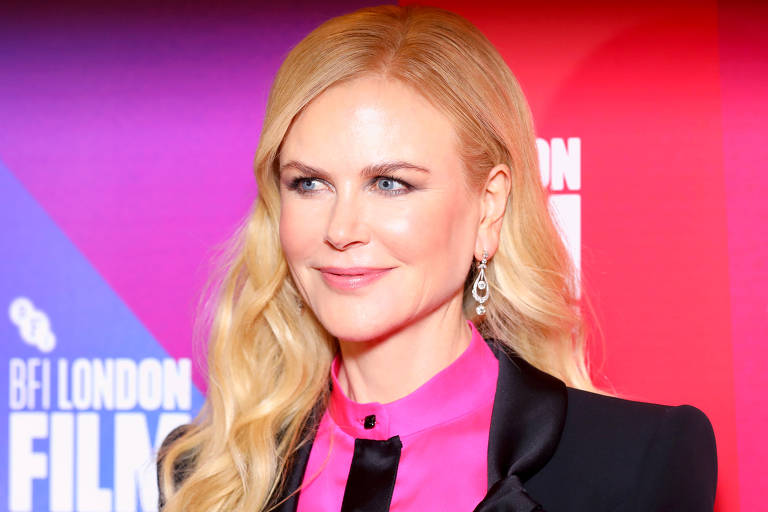 Nicole Kidman chega à estreia mundial de "Destroyer" durante o Festival de Cinema de Londres, em Londres, Grã-Bretanha