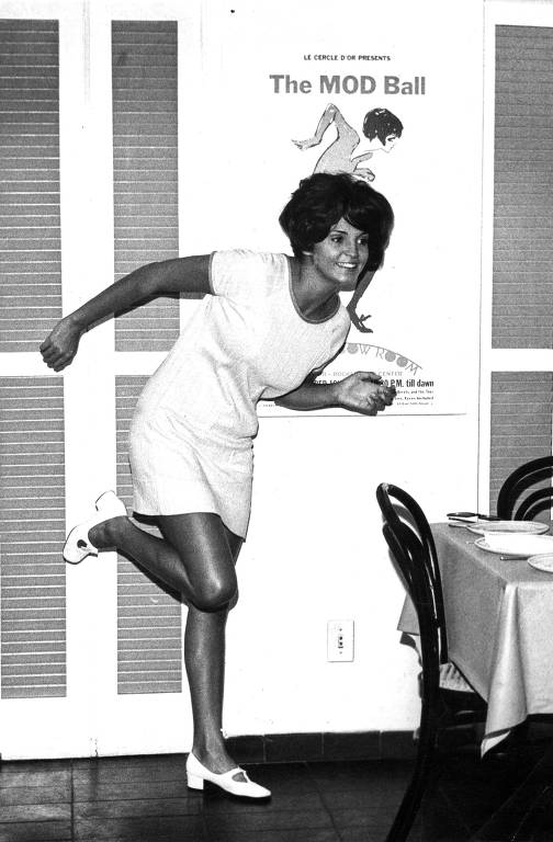 A atriz Leila Diniz em foto de 1967