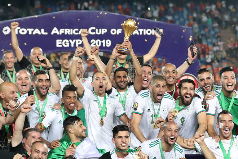 Os últimos campeões da Copa da África