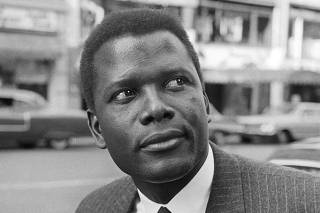 The actor Sidney Poitier in New York on May 19, 1965. (Sam Falk/The New York Times)