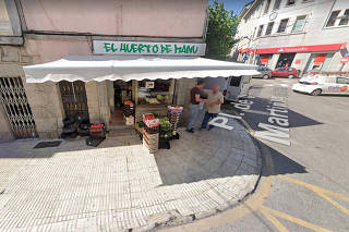 An image provided by Google Street View, shows a street view in Galapagar, Spain, which was used by Italian investigators to track down the escaped Sicilian gangster Gioacchino Gammino. (Google Street View via The New York Times)