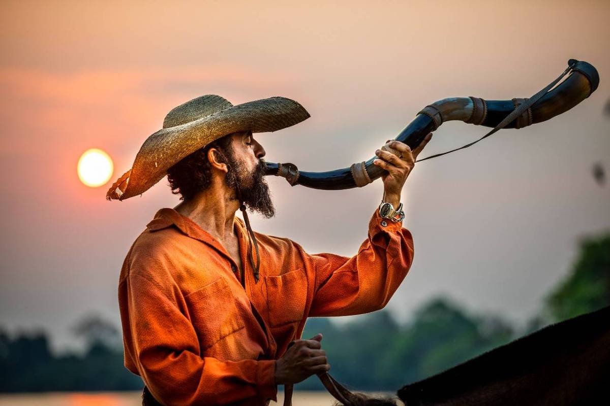 Cavalo Pantaneiro - O Senhor da novela Pantanal. 