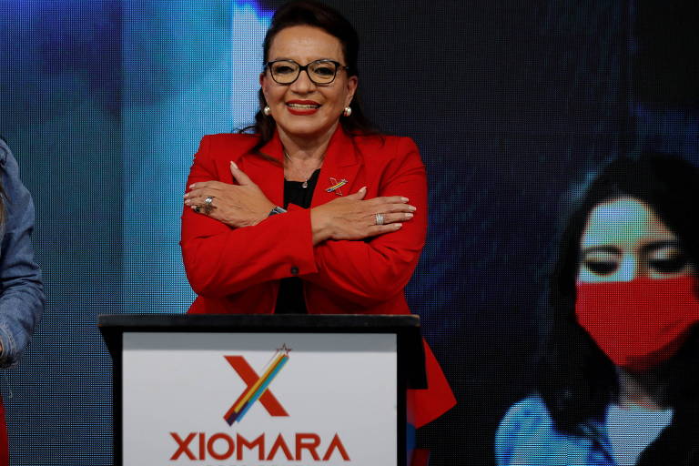 Candidata da esquerda, Xiomara Castro foi eleita, em novembro, presidente de Honduras